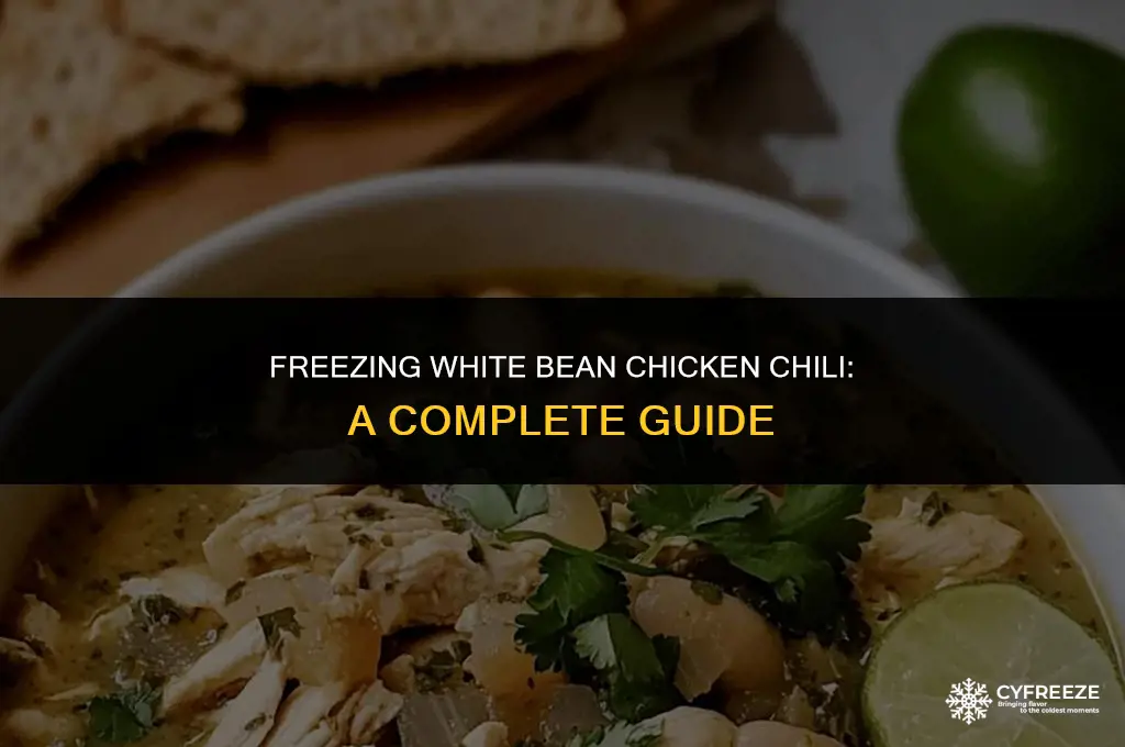 can you freeze white bean chicken chili