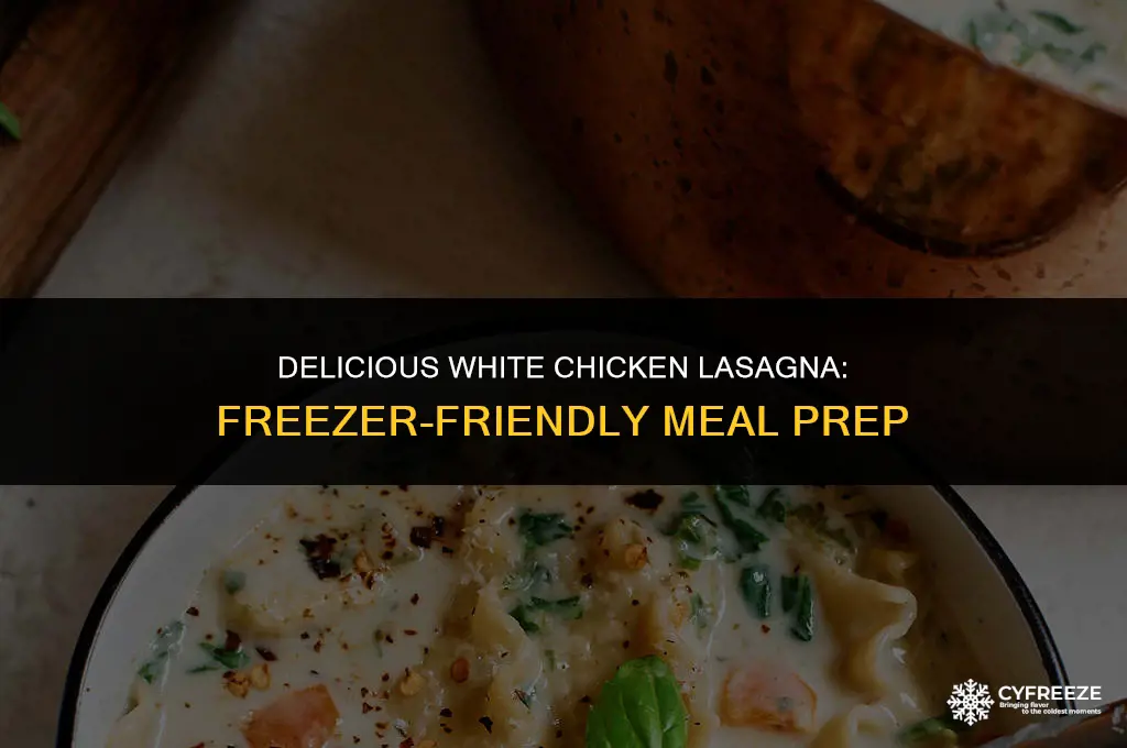 can you freeze white chicken lasagna