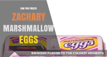 Zachary Marshmallow Eggs: Freezing Tips for Freshness and Storage
