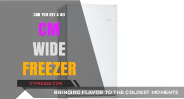 Compact Freezer Options: Finding a 40 cm Wide Model for Small Spaces