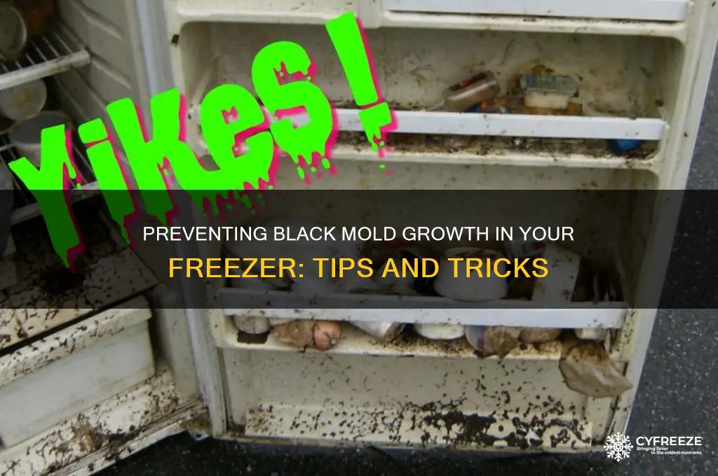 can you get black mold in freezer