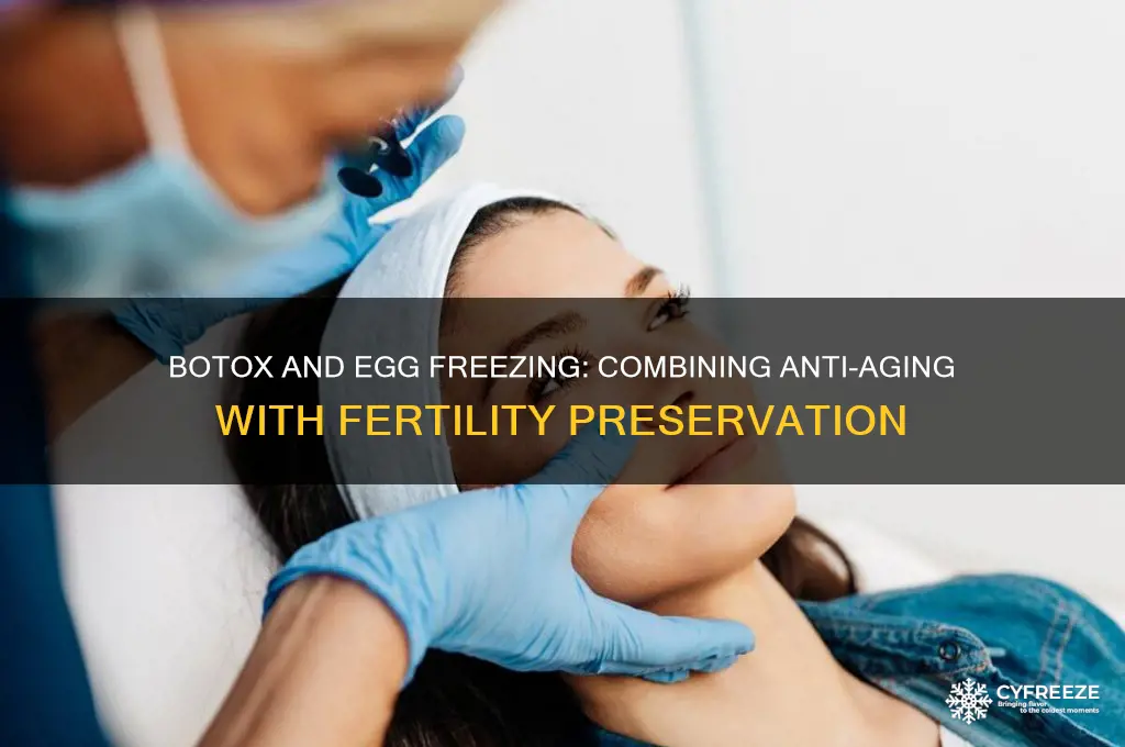 can you get botox while freezing eggs