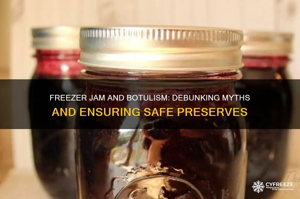 can you get botulism from freezer jam