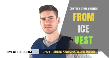 Chilling Truth: Can Ice Vests Really Cause Brain Freeze?