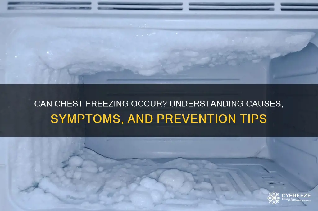 can you get chest freeze