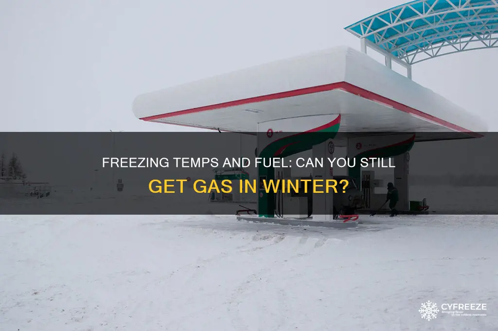 can you get gas when it