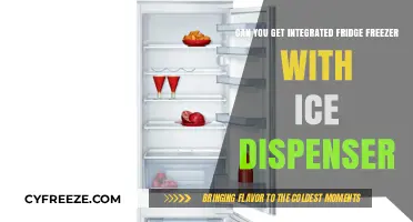 Exploring Integrated Fridge Freezers with Ice Dispensers: A Comprehensive Guide
