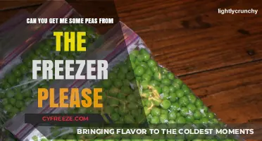 Chilling Request: Fetching Peas from the Freezer – A Simple Task?