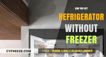 Compact Cooling: Exploring Refrigerators Without Freezers for Modern Kitchens