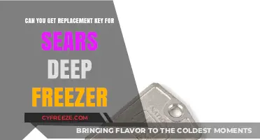 Lost Sears Deep Freezer Key? How to Get a Replacement Easily