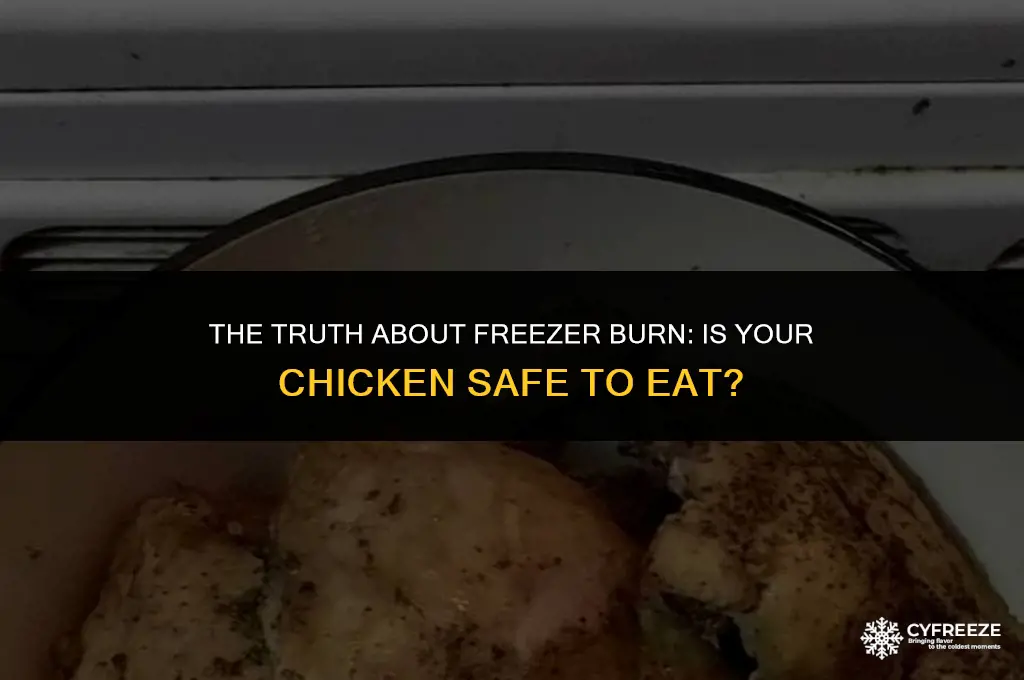 can you get sick from eating chicken with freezer burn