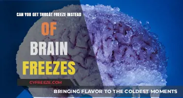 Throat Freeze vs. Brain Freeze: Unraveling the Chilling Sensation Mystery