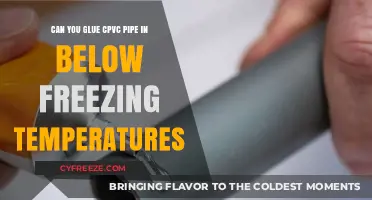 Gluing CPVC Pipes in Freezing Temps: Challenges and Solutions