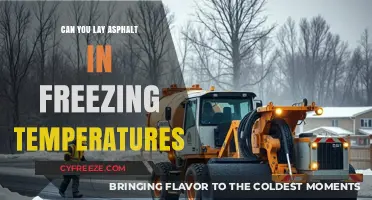 Laying Asphalt in Freezing Temps: Challenges, Risks, and Best Practices
