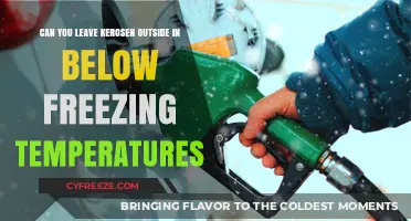 Storing Kerosene in Winter: Risks of Freezing Temperatures Outdoors