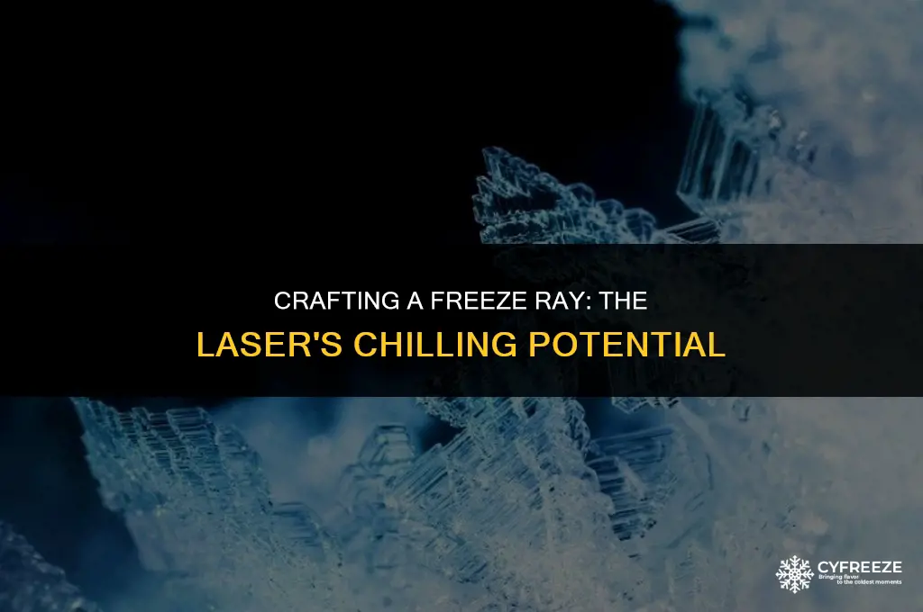 can you make a freeze ray with laser