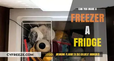 Transforming Your Freezer into a Fridge: A Practical Guide