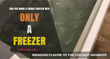 Transforming Your Fridge-Freezer Combo: A Guide to Freezer-Only Conversion