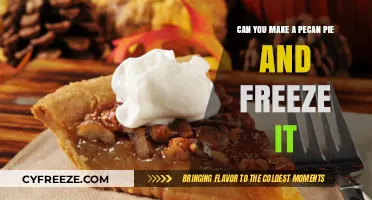 Sweet Success: Mastering the Art of Freezing Pecan Pie