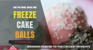 Sweet Treats Made Easy: The Ultimate Guide to Freezing Cake Balls
