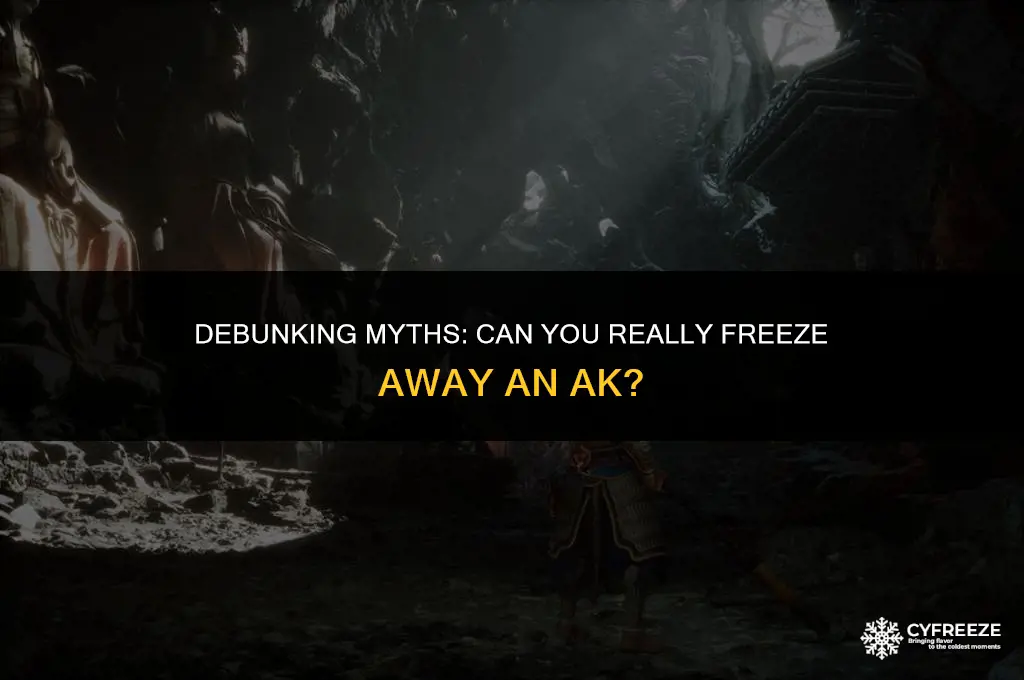 can you make ak go away by freezing it