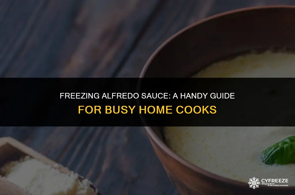 can you make alfredo sauce and freeze