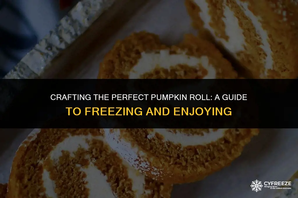 can you make and freeze a pumkin roll