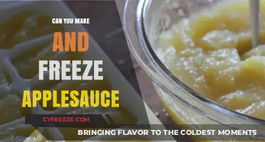 Homemade Applesauce: A Simple Guide to Make and Freeze