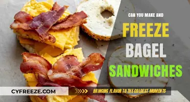 Delicious Bagel Sandwiches: Make Ahead and Freeze for Convenience