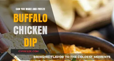 Easy Buffalo Chicken Dip Recipe: Make Ahead and Freeze