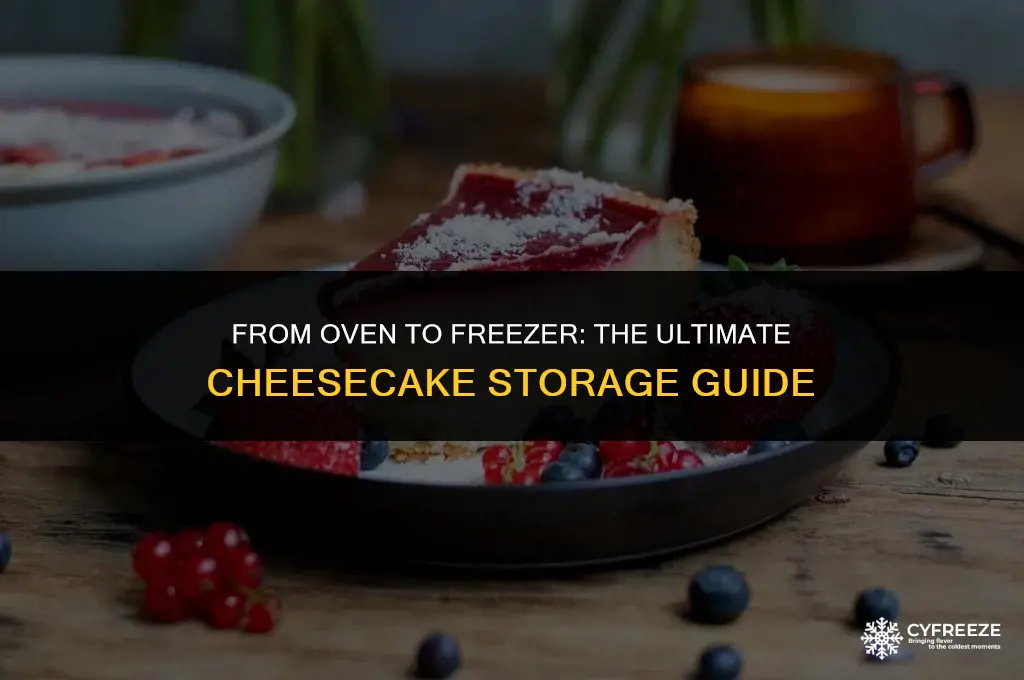can you make and freeze cheesecake
