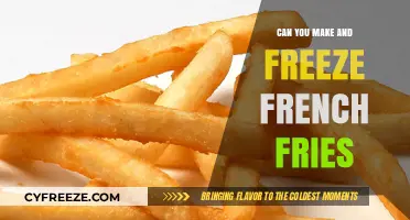 Crispy Convenience: How to Make and Freeze French Fries