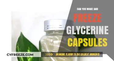 DIY Glycerine Capsules: A Simple Guide to Making and Freezing