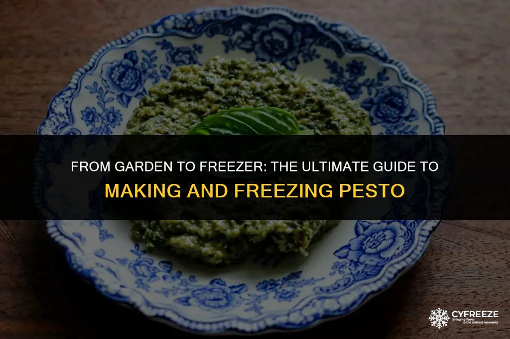 can you make and freeze pesto
