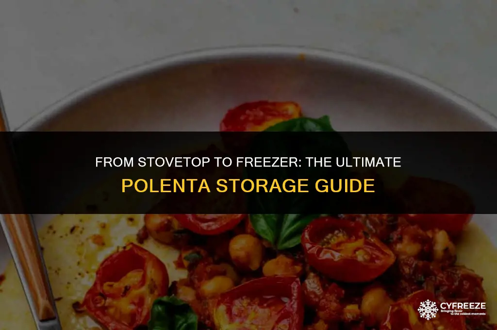 can you make and freeze polenta