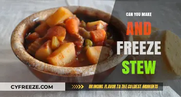 Hearty Stew: Make Ahead and Freeze for Easy Meals