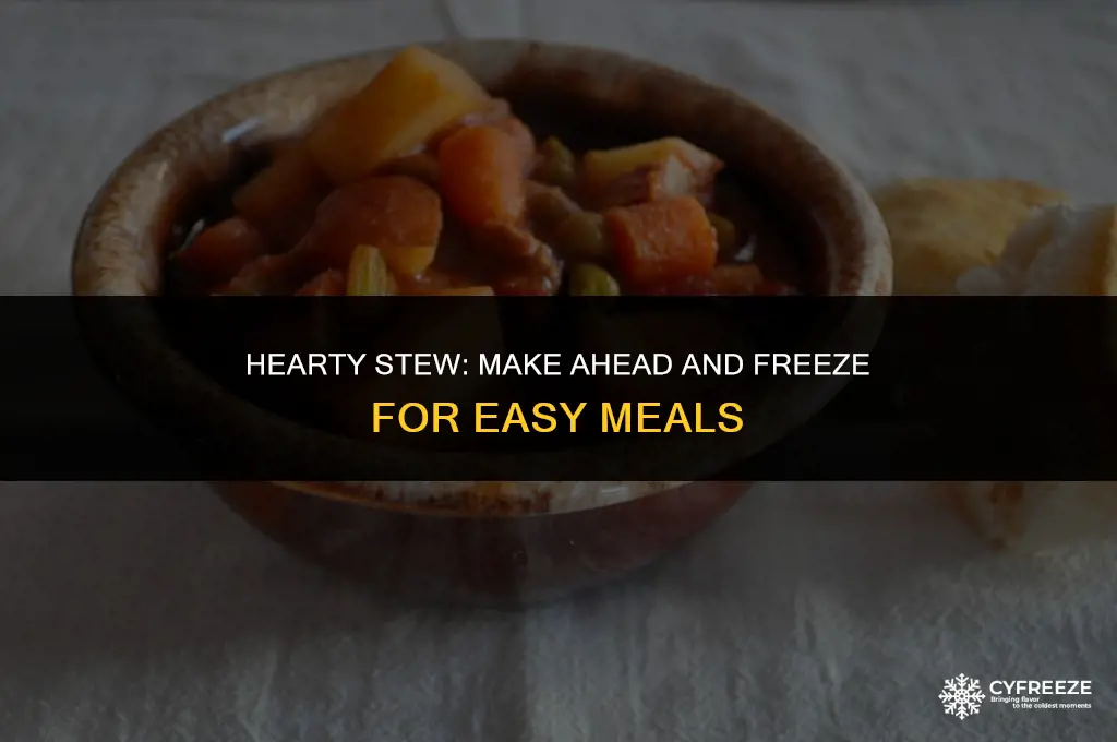 can you make and freeze stew
