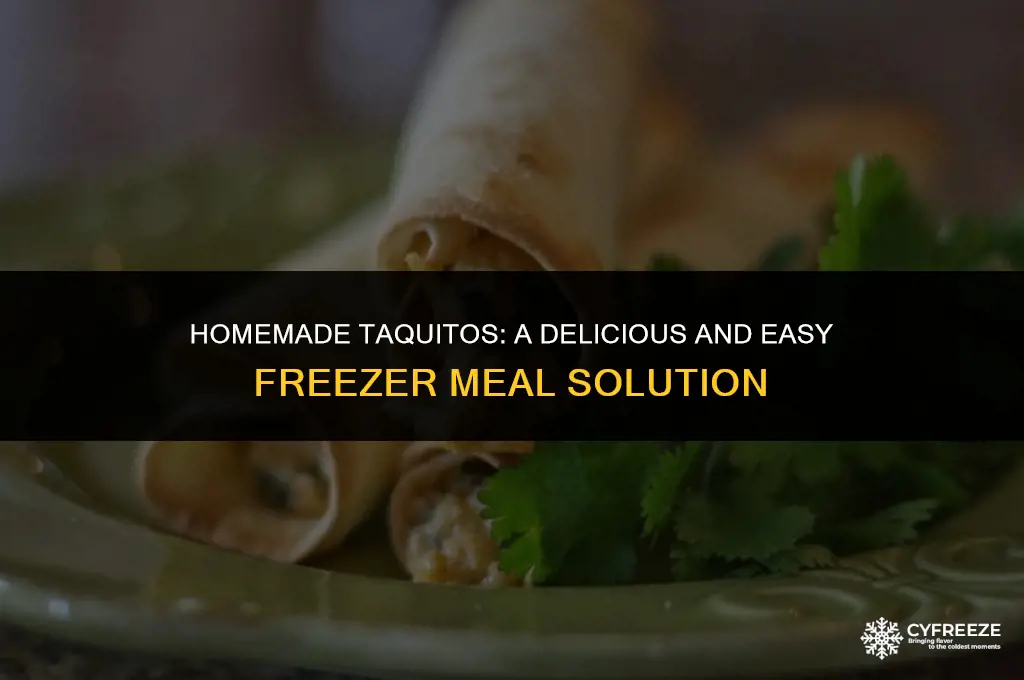 can you make and freeze taquitos