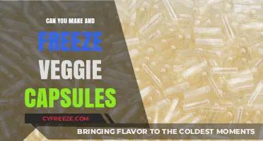 Homemade Veggie Capsule Freezing: A Simple Guide