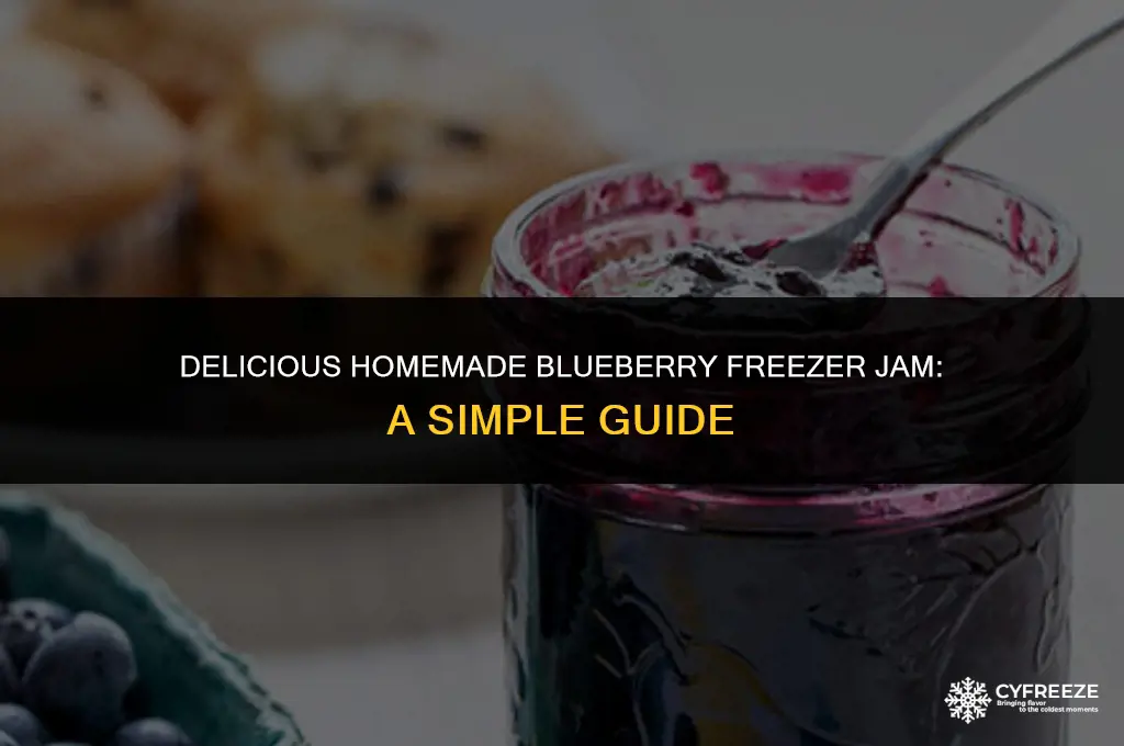 can you make blueberry freezer jam