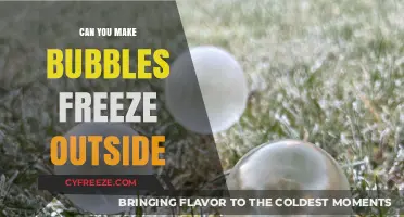 Chilling Experiment: Can You Freeze Bubbles Outdoors?