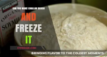 Freezing Challah Dough: A Convenient Baking Hack Explored