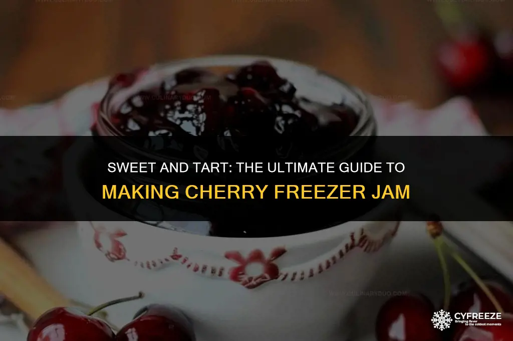 can you make cherry freezer jam