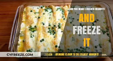 Delicious Chicken Manicotti: Make Ahead and Freeze for Later!