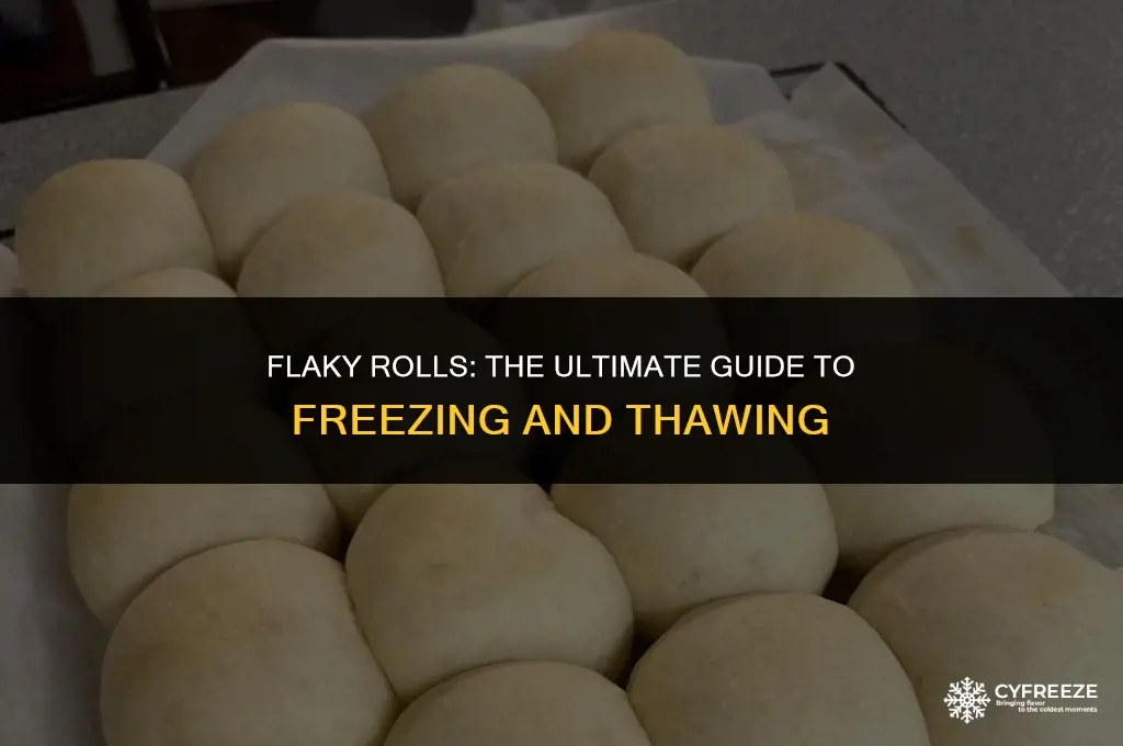 can you make flaky rolls and freeze