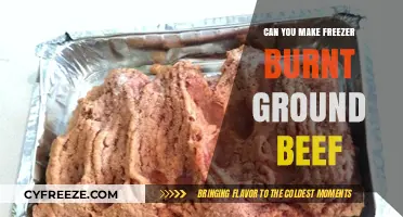 Reviving Freezer-Burnt Ground Beef: Tips and Tricks