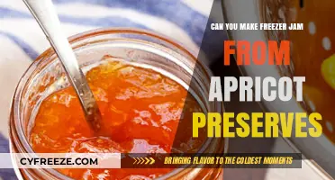Sweet Preserve Transformation: Freezer Jam from Apricot Delights
