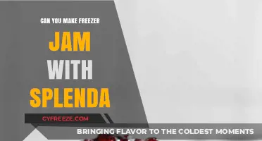 Sweeten Your Summer: Freezer Jam with Splenda Substitute