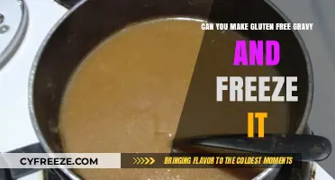 Delicious Gluten-Free Gravy: Make Ahead and Freeze for Convenience