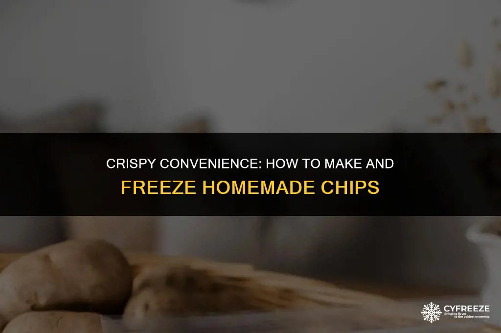 can you make homemade chips and freeze them